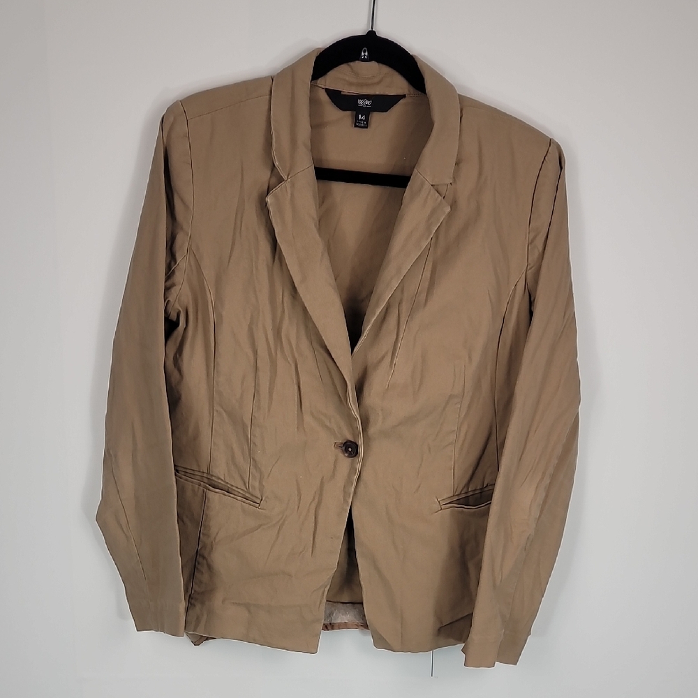 Mossimo Tan Women's Blazer Jacket